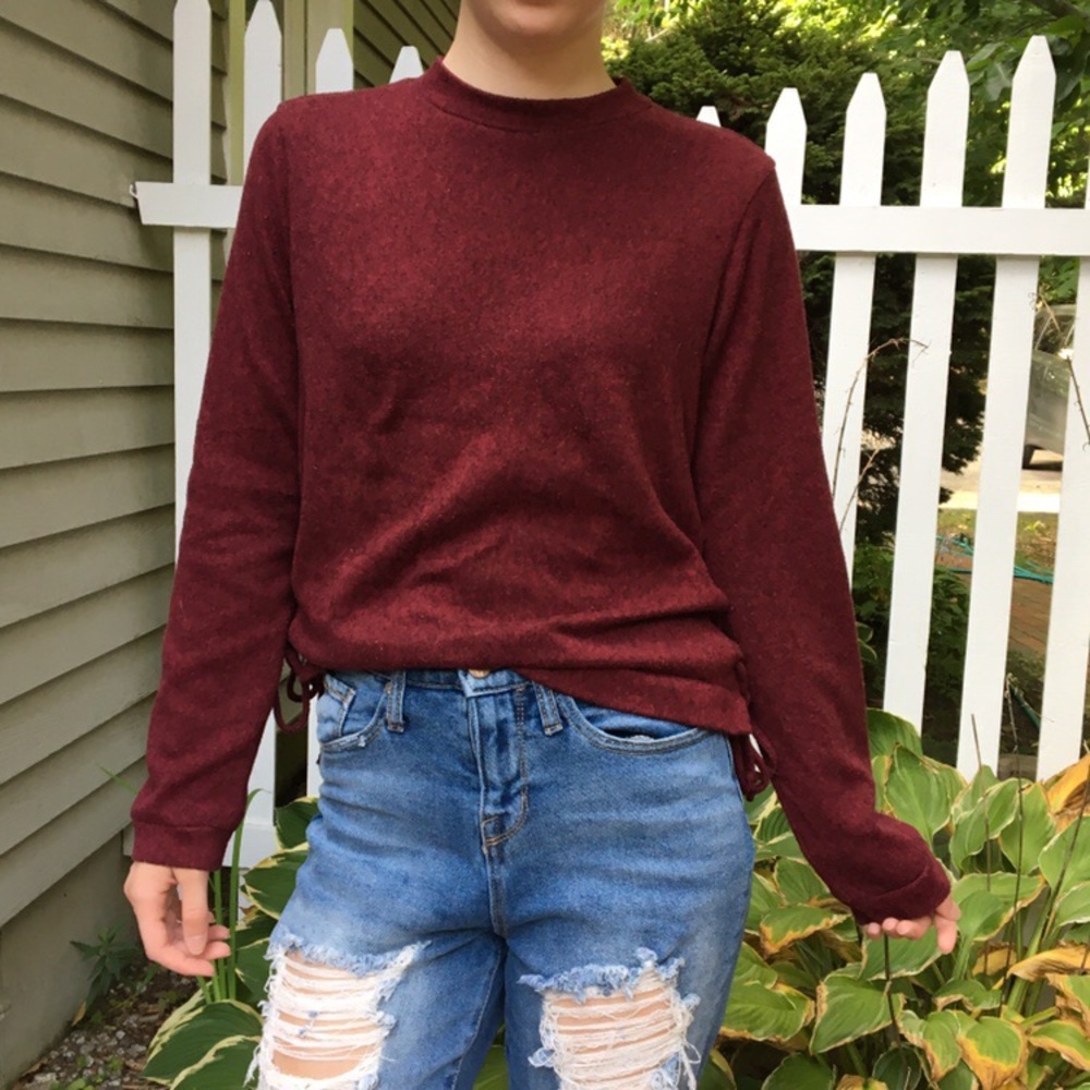 Sienna Sky Sweater with Ties